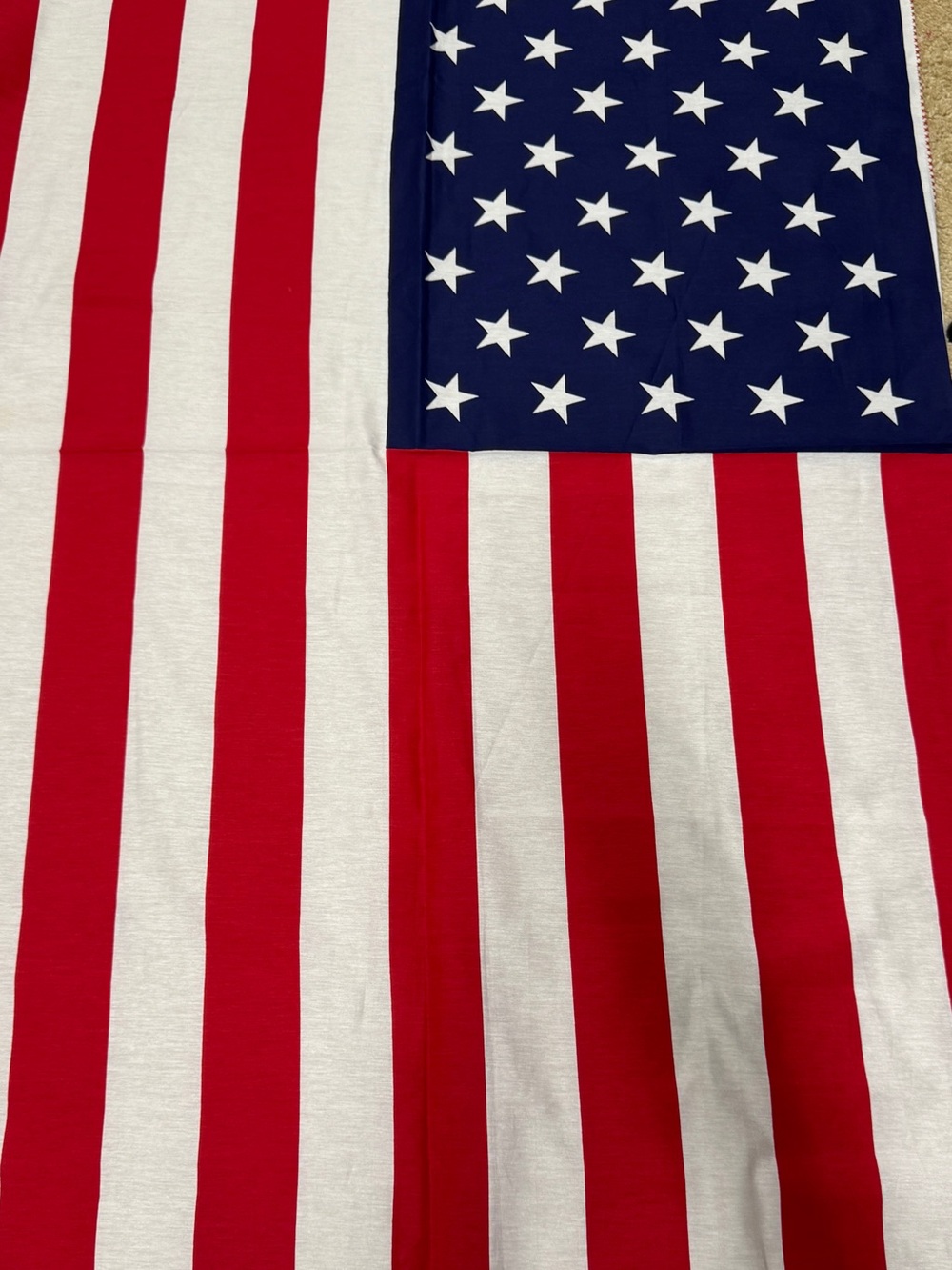Patriotic Red, White & Blue American Flag Wall Tapestry